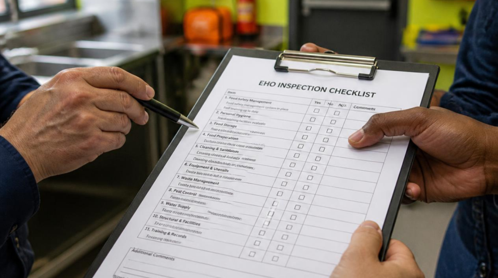 EHO Inspection Checklist UK: What to Expect After Food Business Registration